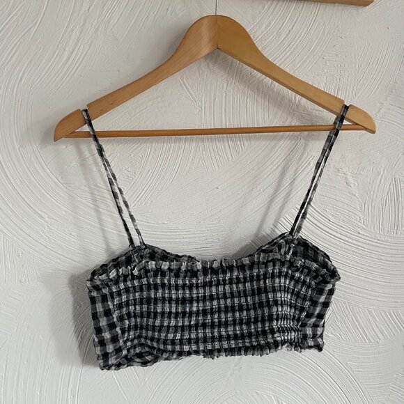 Three-Piece Gingham Lounge Set (Anthroplogie) - Picture 6 of 12